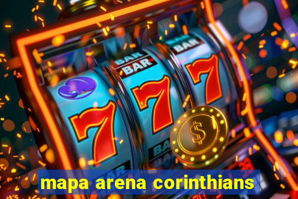 mapa arena corinthians