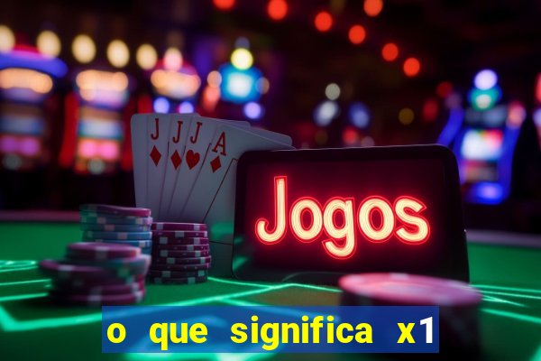 o que significa x1 na vaquejada