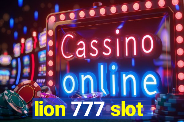 lion 777 slot