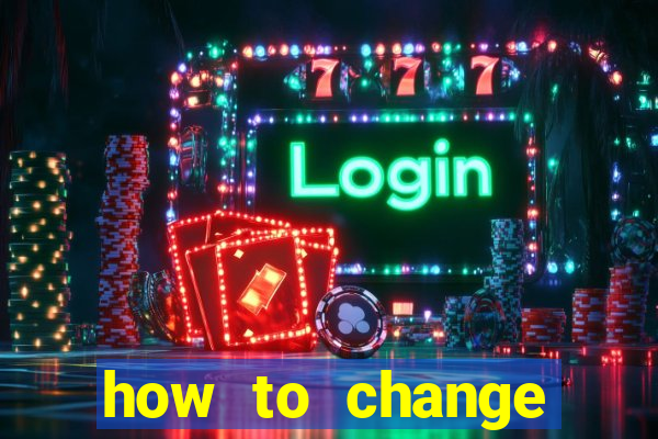 how to change bingo card on slot machine