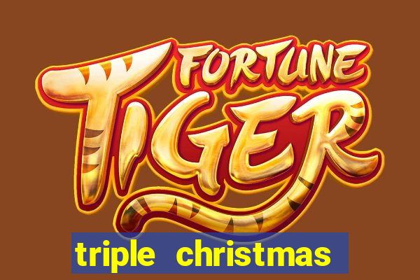 triple christmas gold slot