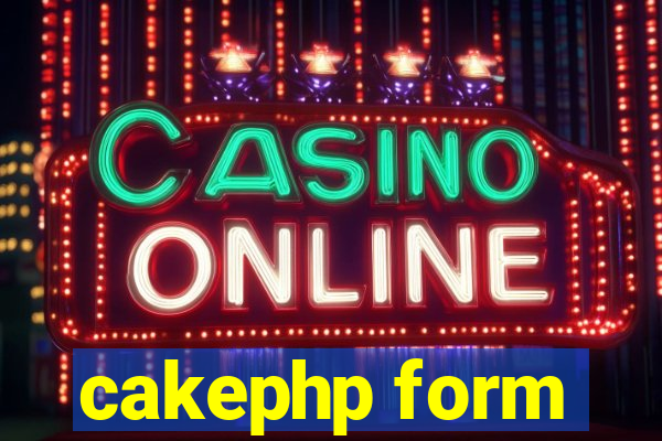 cakephp form