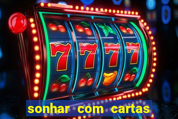 sonhar com cartas de baralho no chao