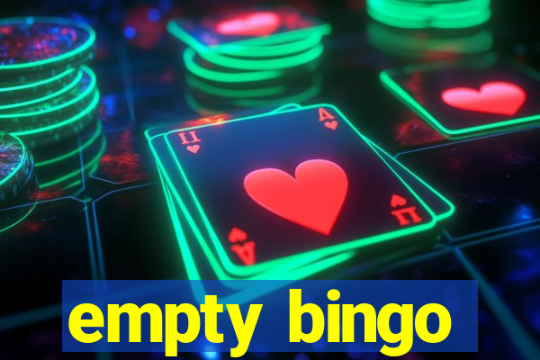 empty bingo