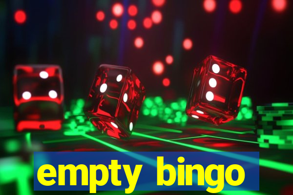 empty bingo