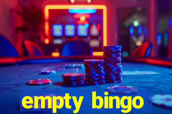 empty bingo