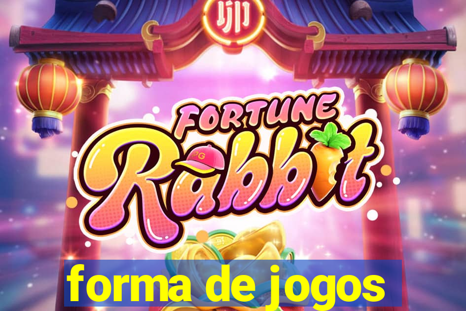 forma de jogos