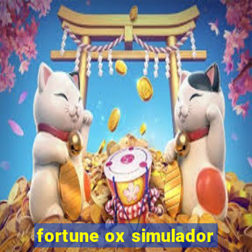 fortune ox simulador