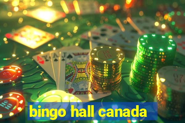 bingo hall canada