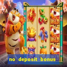 no deposit bonus online casino