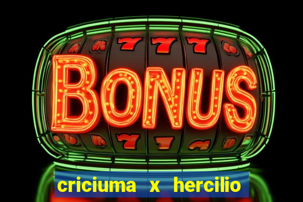 criciuma x hercilio luz palpite