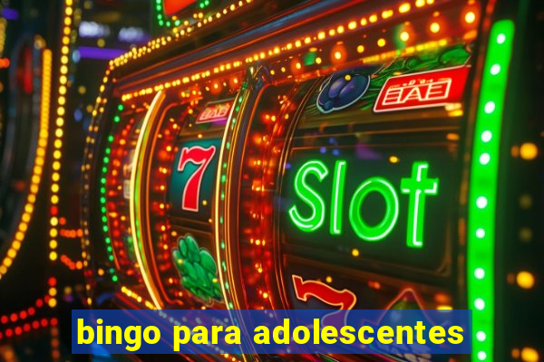 bingo para adolescentes