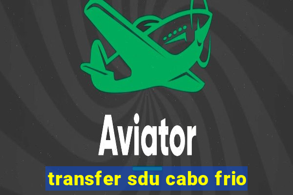 transfer sdu cabo frio