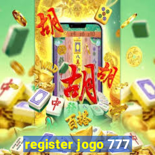 register jogo 777