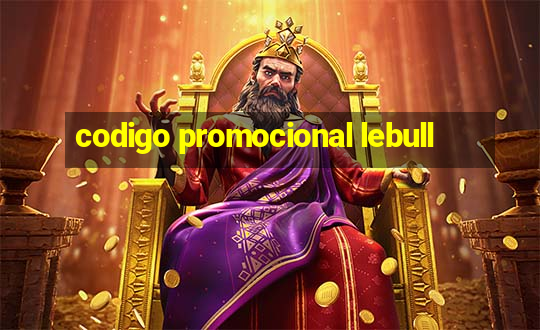 codigo promocional lebull