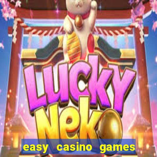 easy casino games to win money