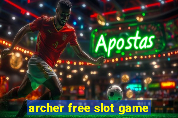 archer free slot game