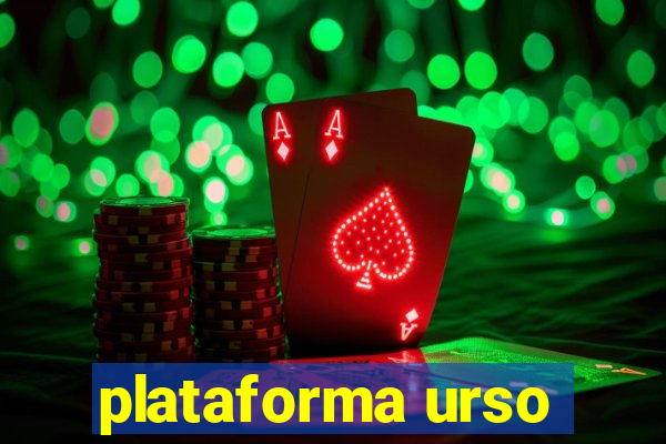 plataforma urso