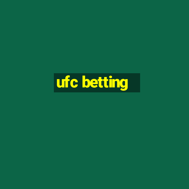 ufc betting