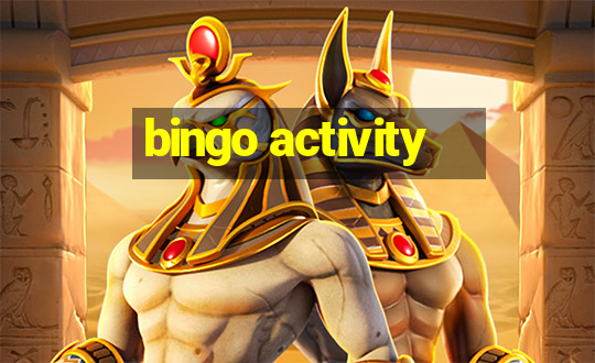 bingo activity