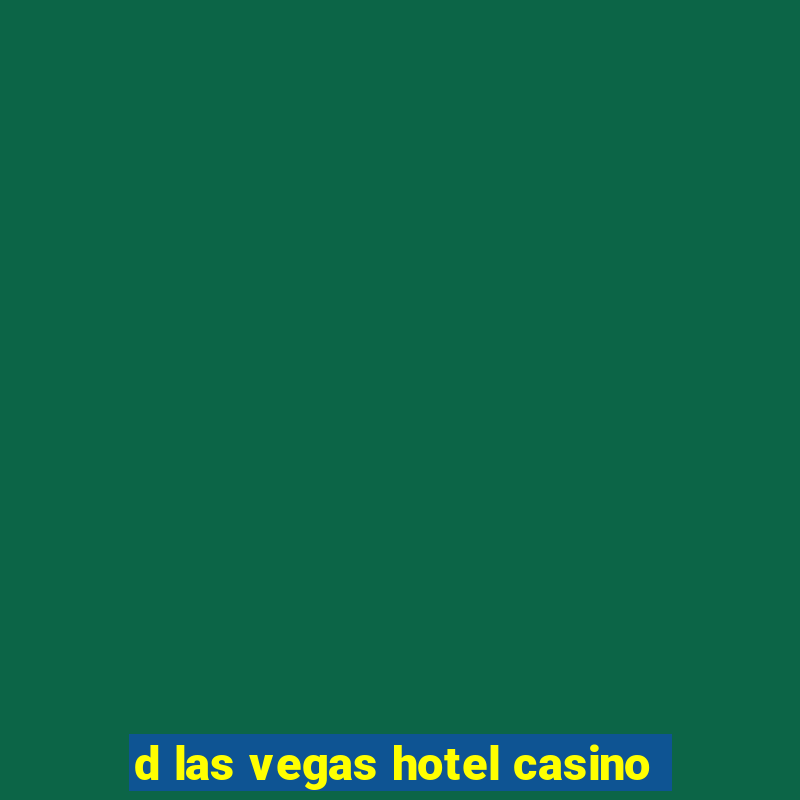 d las vegas hotel casino