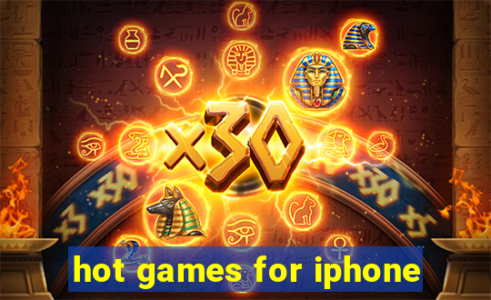 hot games for iphone