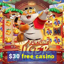 $30 free casino