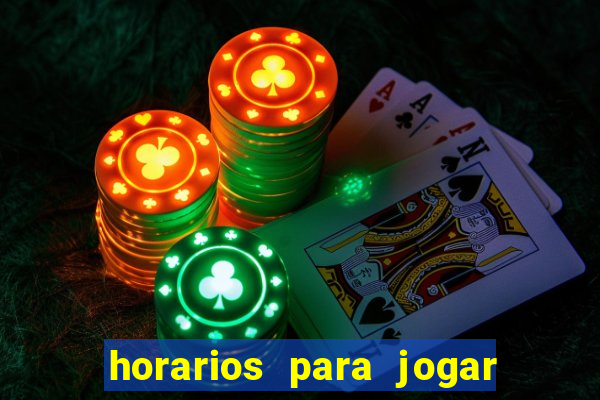 horarios para jogar fortune rabbitCommercial