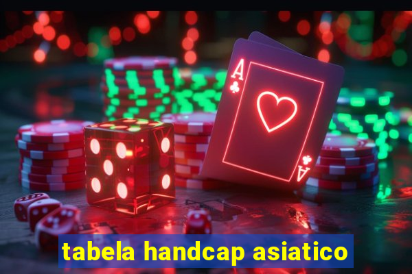 tabela handcap asiatico