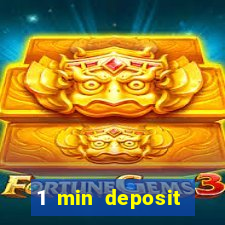 1 min deposit casino uk