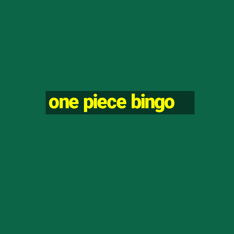 one piece bingo