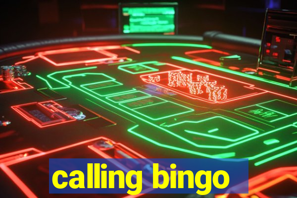 calling bingo