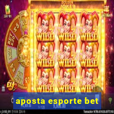 aposta esporte bet