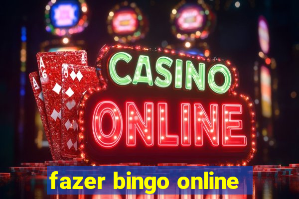 fazer bingo online