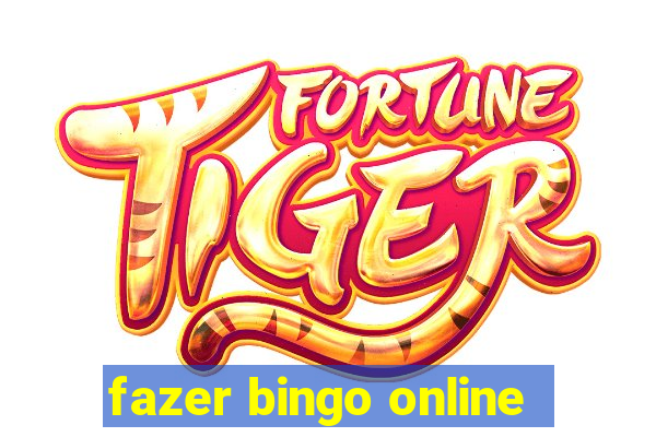 fazer bingo online