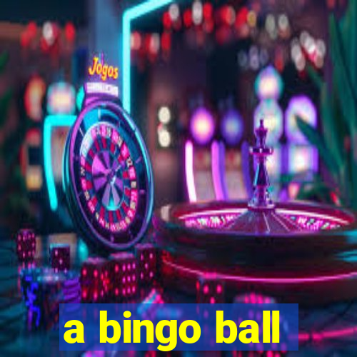 a bingo ball