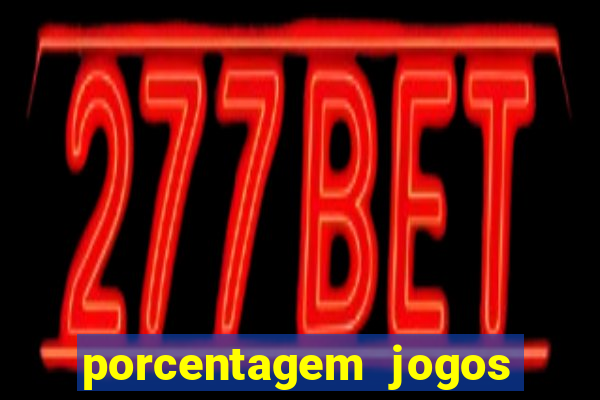 porcentagem jogos slots pg