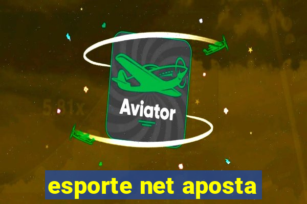 esporte net aposta