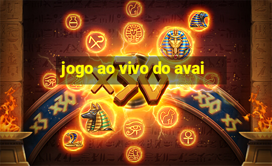 jogo ao vivo do avai