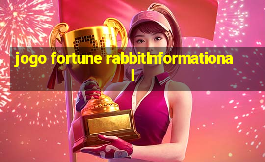 jogo fortune rabbitInformational