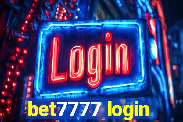 bet7777 login