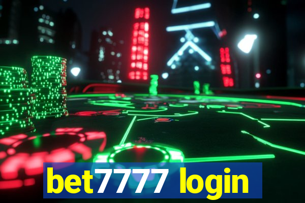 bet7777 login