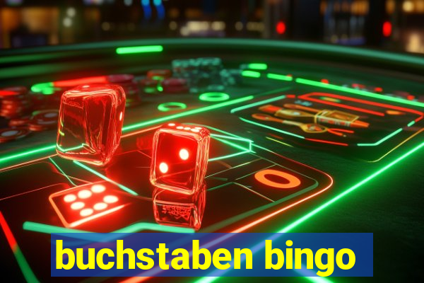 buchstaben bingo