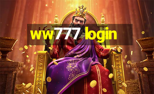 ww777 login