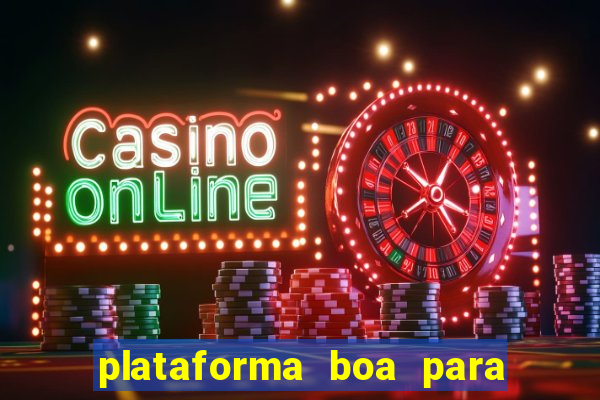 plataforma boa para jogar fortune tiger