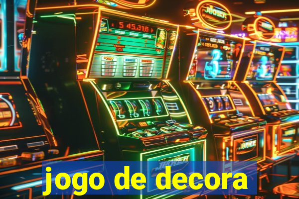 jogo de decora