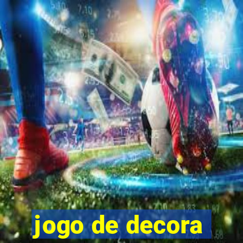 jogo de decora