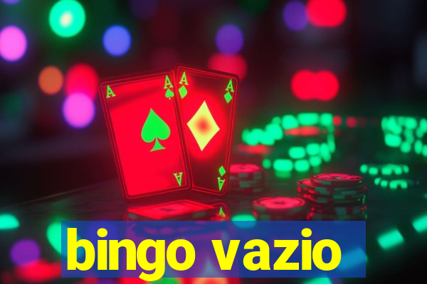 bingo vazio