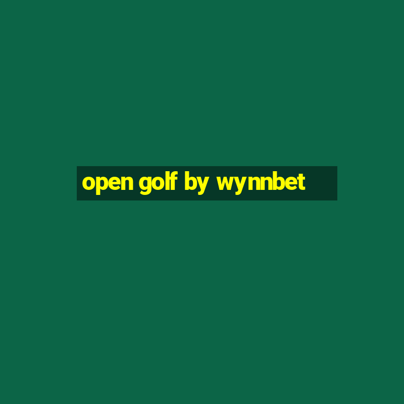 open golf by wynnbet