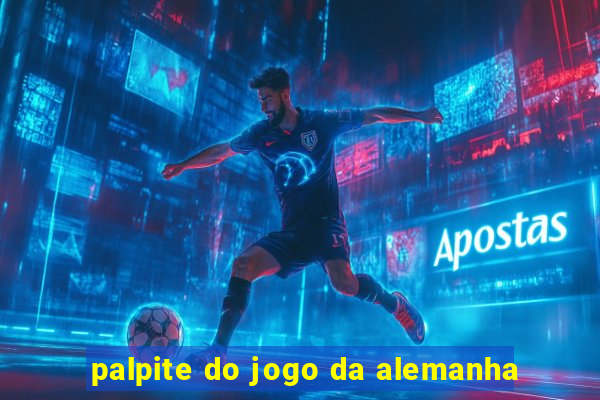 palpite do jogo da alemanha